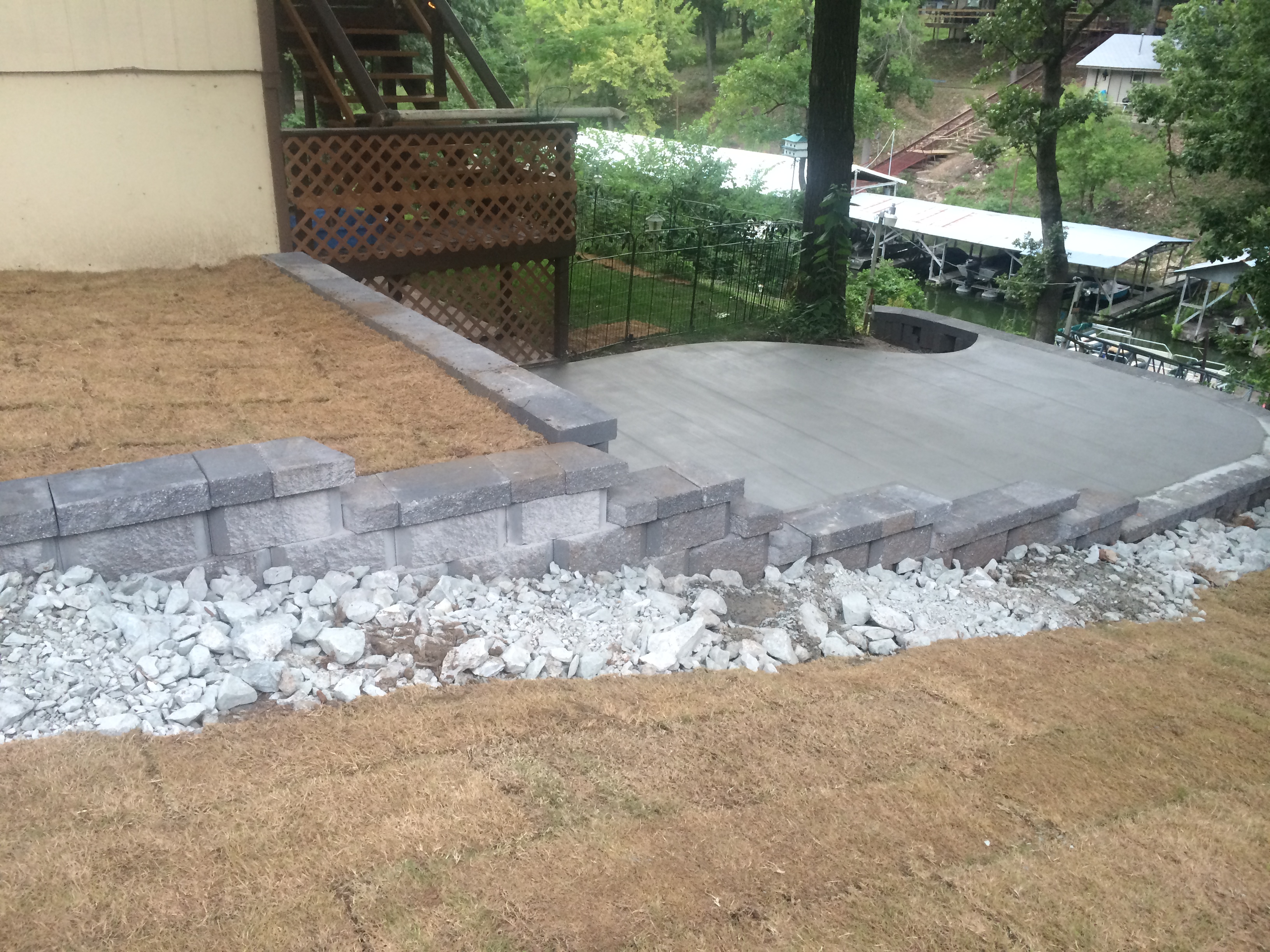 Lawn Care Landscaping Joplin MO Retaining Walls